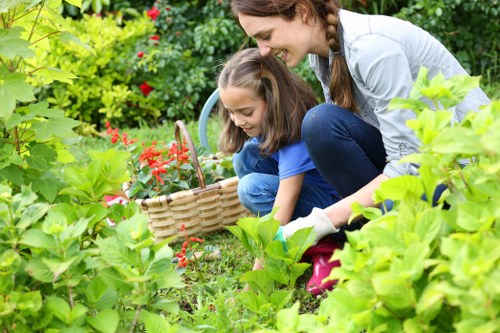 Landscaping features for a Kensal Green garden